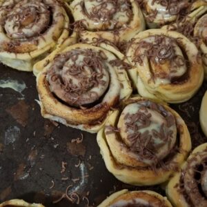Chocolate Cinnamon Roll