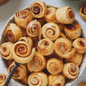 Mini Cinnabon Plate