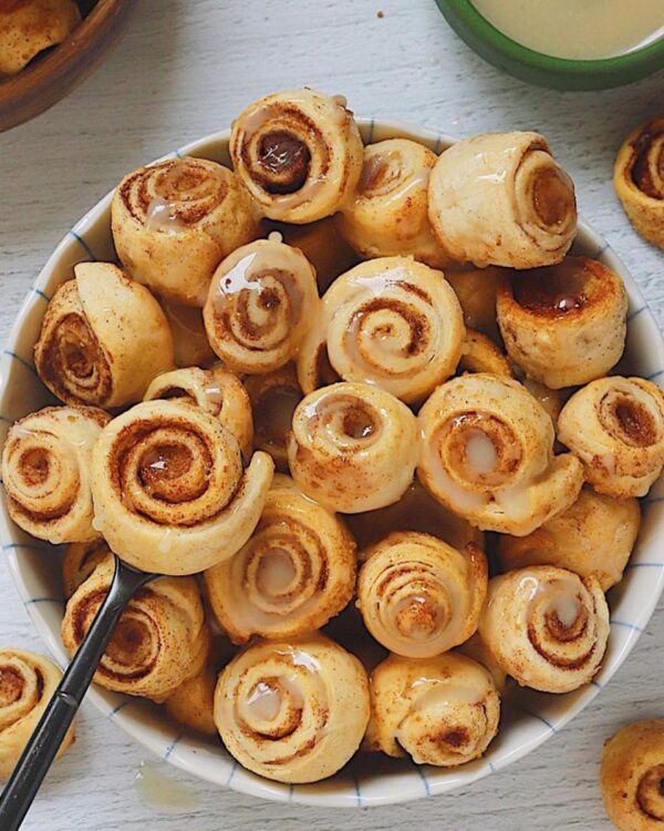 Mini Cinnabon Plate