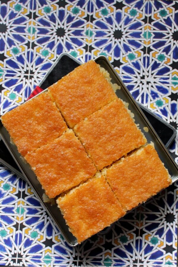 Plain Basbousa