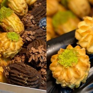 Petit Four with Nuts
