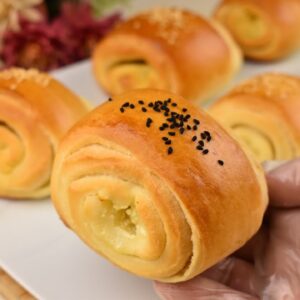 Mini Cheese & Olive Patties